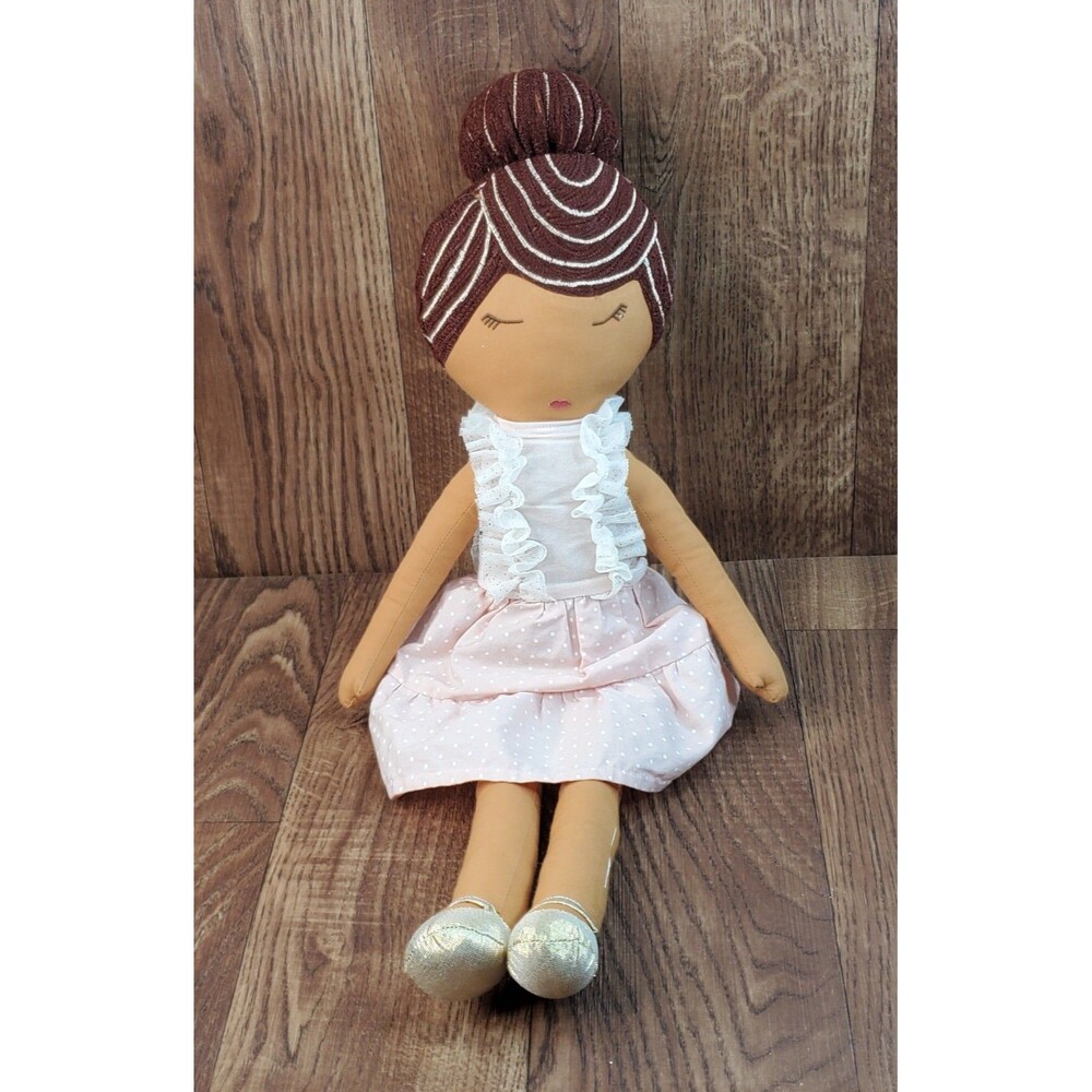 Pillowfort Ballerina Pink 21" Plush Doll Decorative Pillow Target